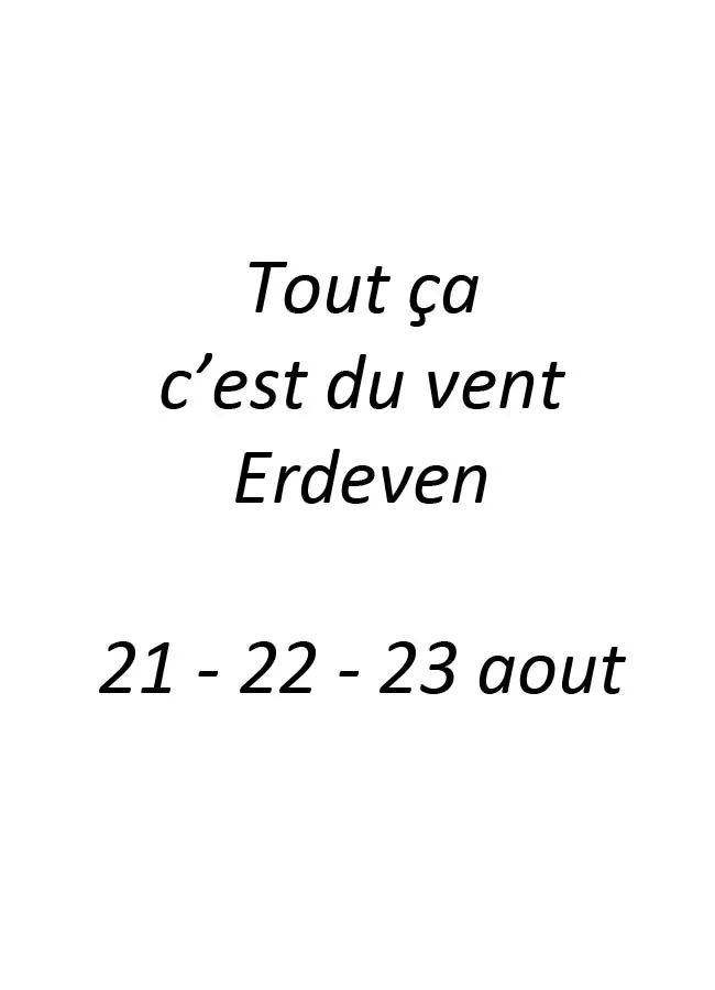 Affiche Erdeven 2026