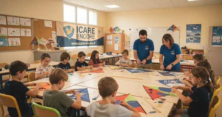 Atelier de fabrication de cerfs-volants